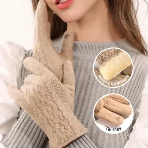 Gants Tactiles Polaire Femme - Léna