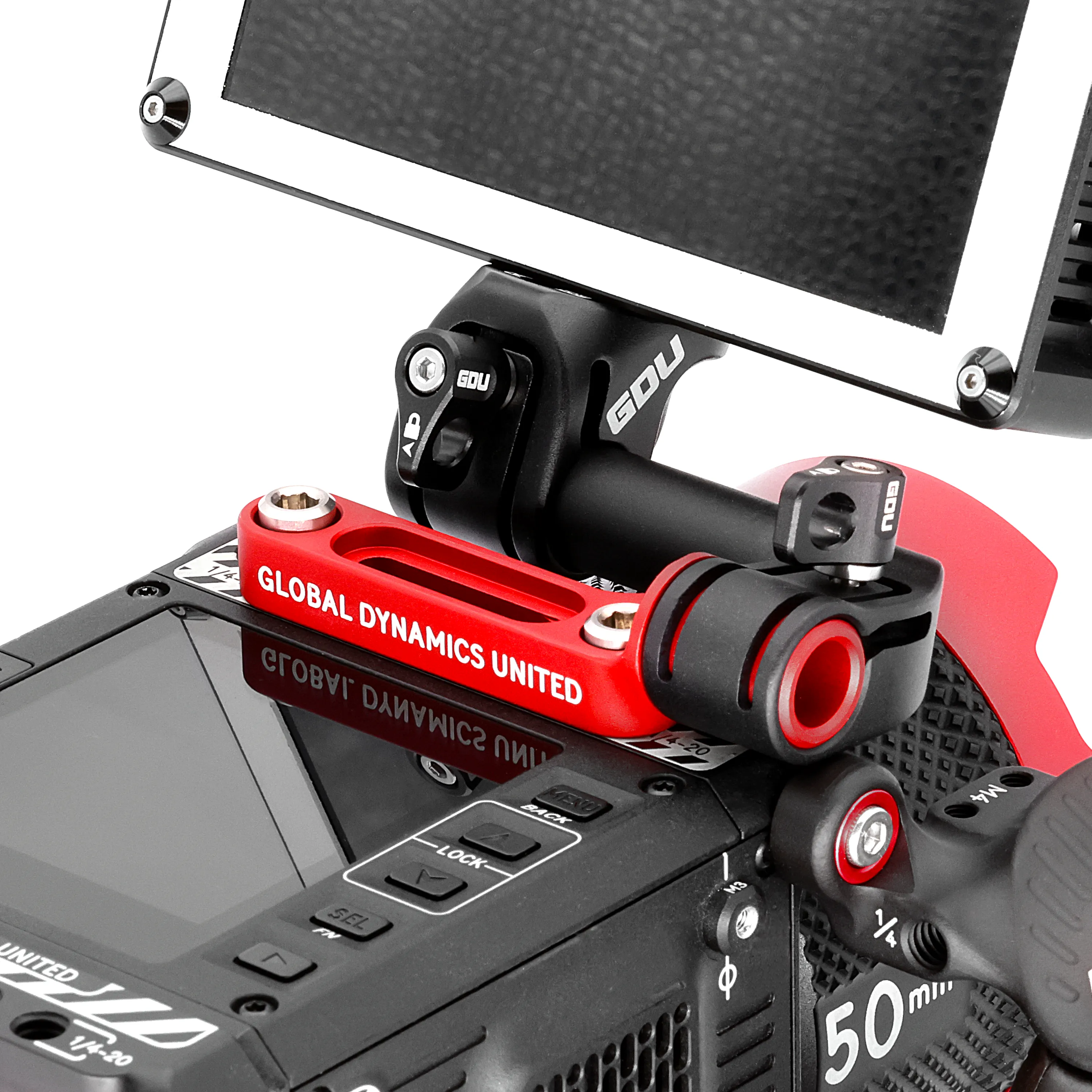 *GDU UNIVERSAL MONITOR MOUNT  (Compatible V-RAPTOR AND KOMODO and K-X)