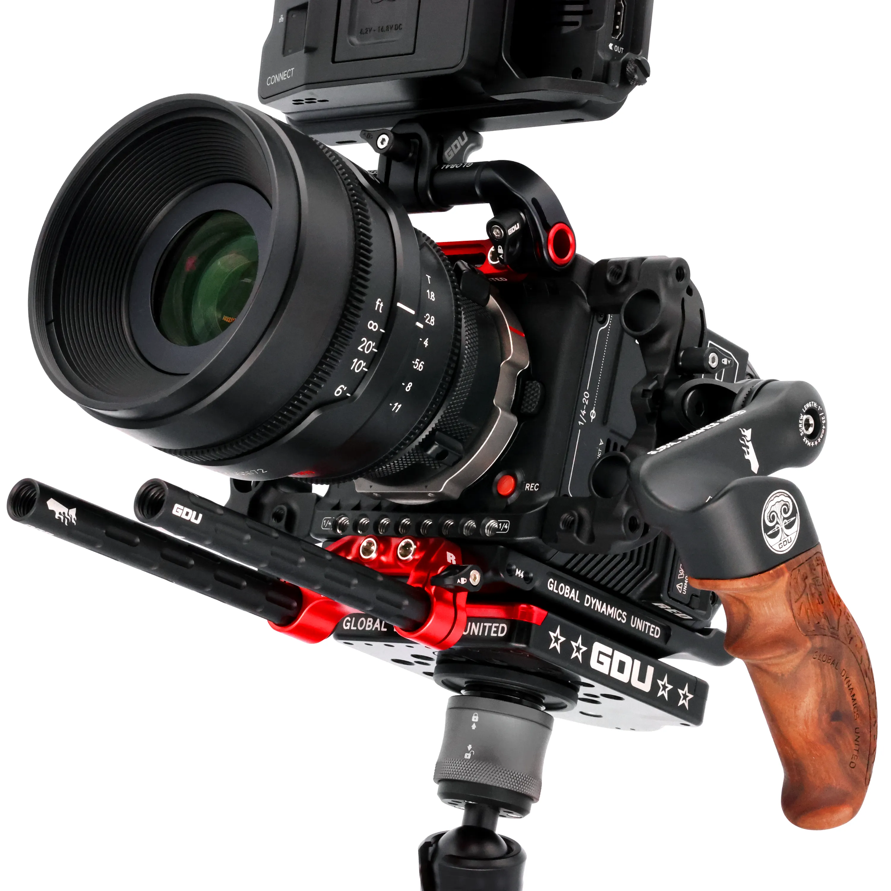 *GDU UNIVERSAL MONITOR MOUNT  (Compatible V-RAPTOR AND KOMODO and K-X)