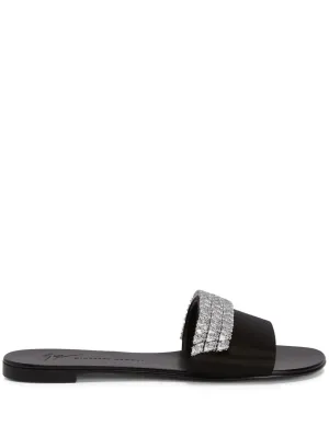 Giuseppe Zanotti Tesy rhinestone-embellished slides