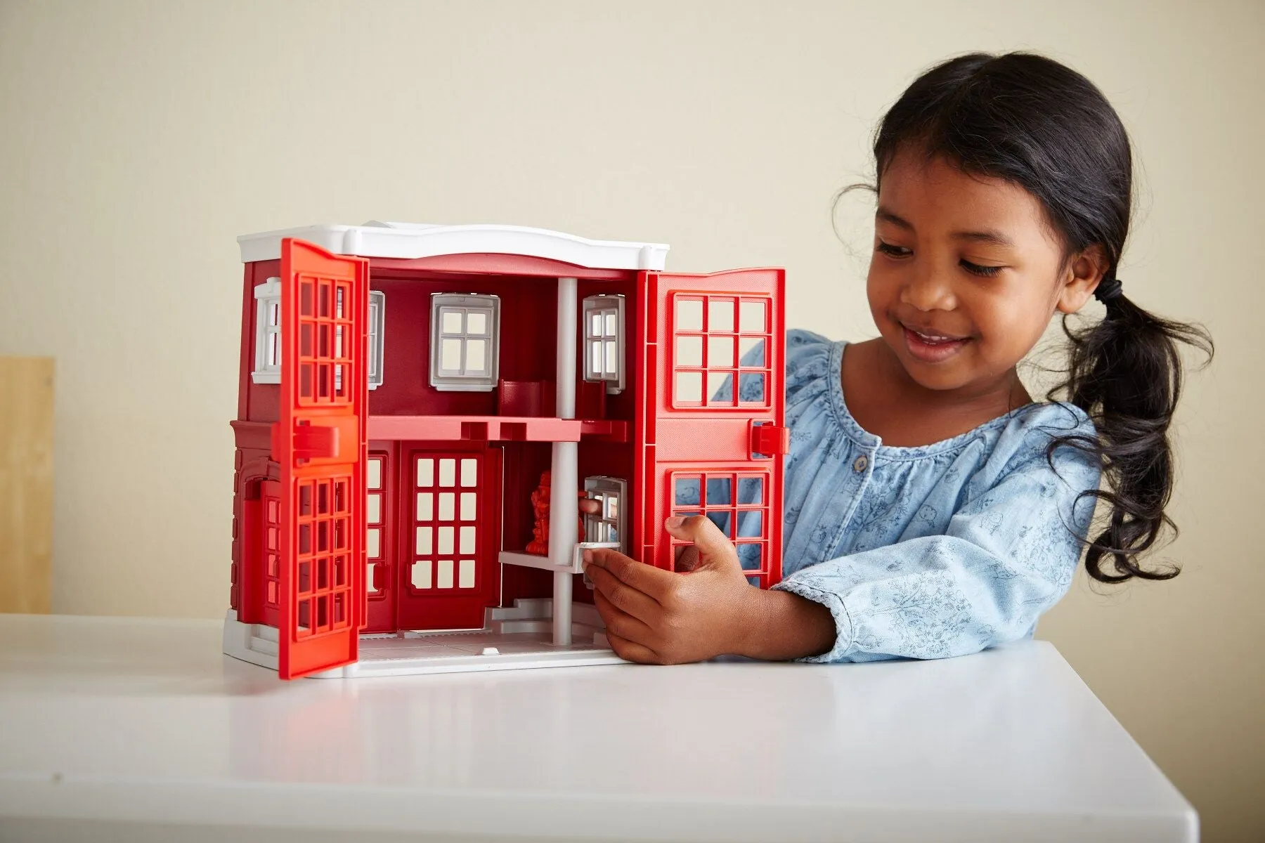 Green Toys - Fire Station Play Set