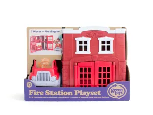 Green Toys - Fire Station Play Set