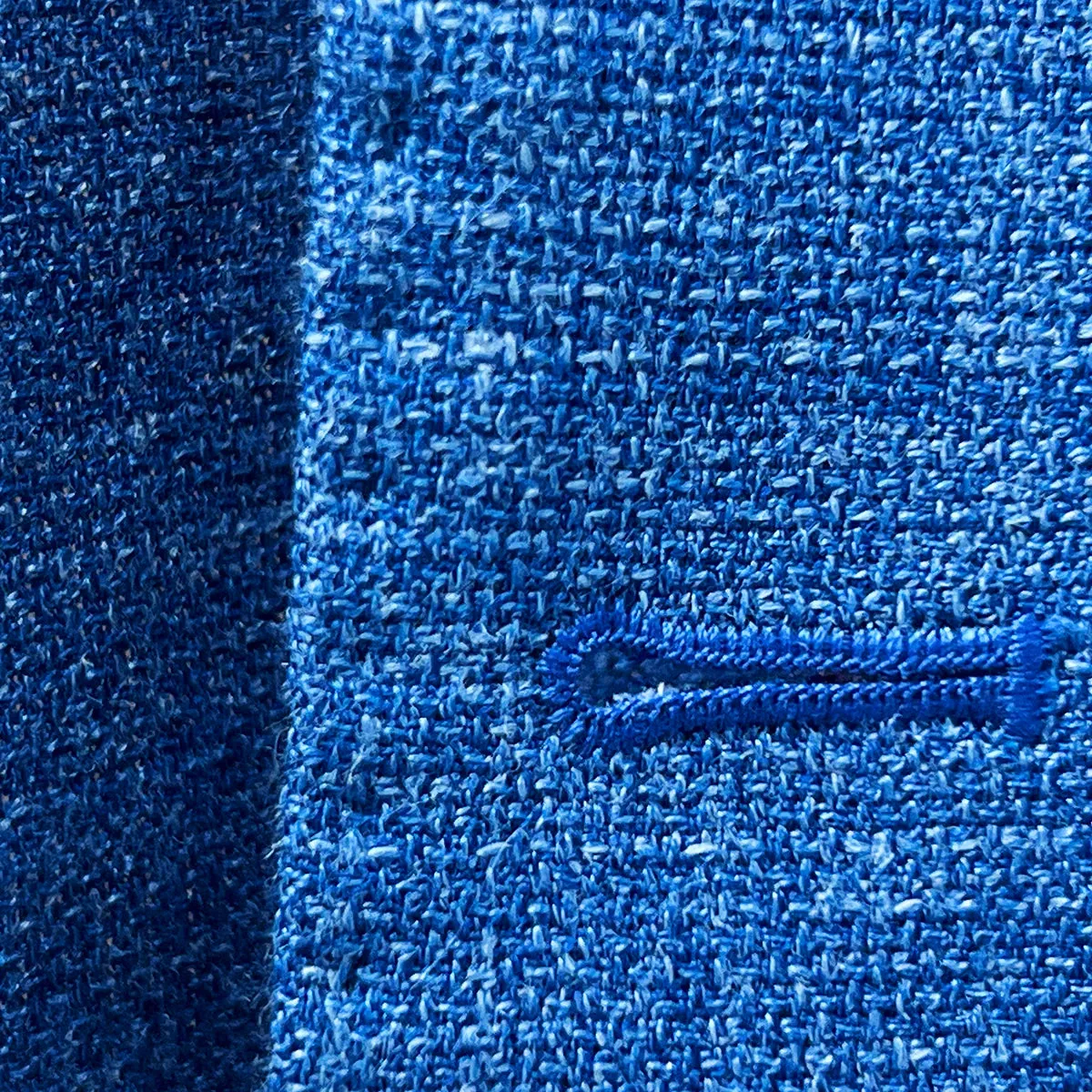 Havana by E.Thomas Sky Blue Textured Men's Sportcoat