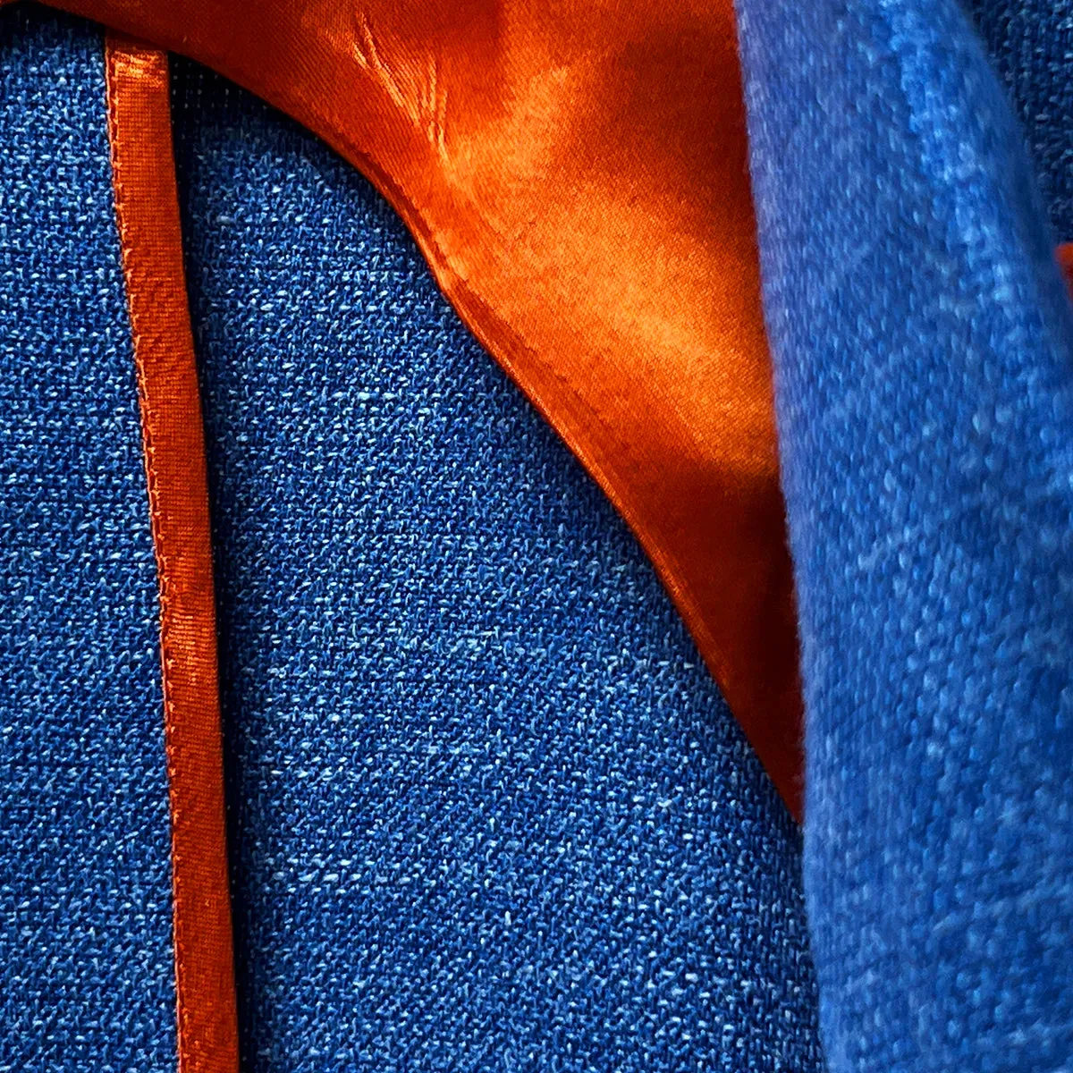 Havana by E.Thomas Sky Blue Textured Men's Sportcoat
