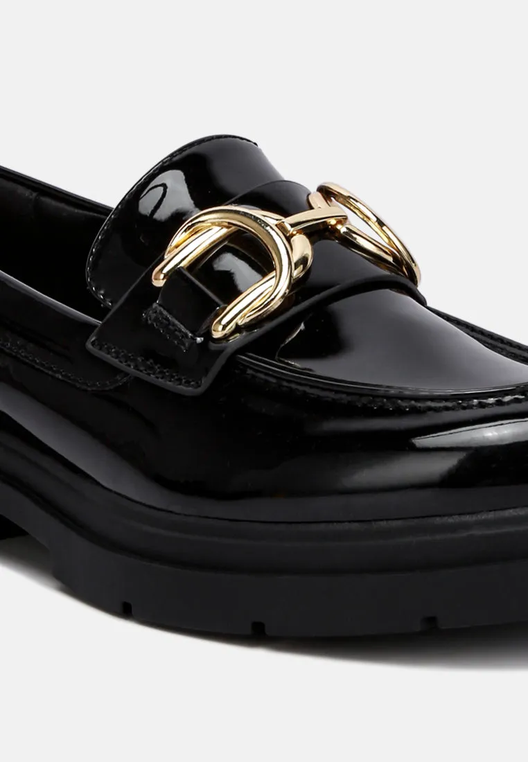 Horsebit Embellished Platform Loafers By Ruw