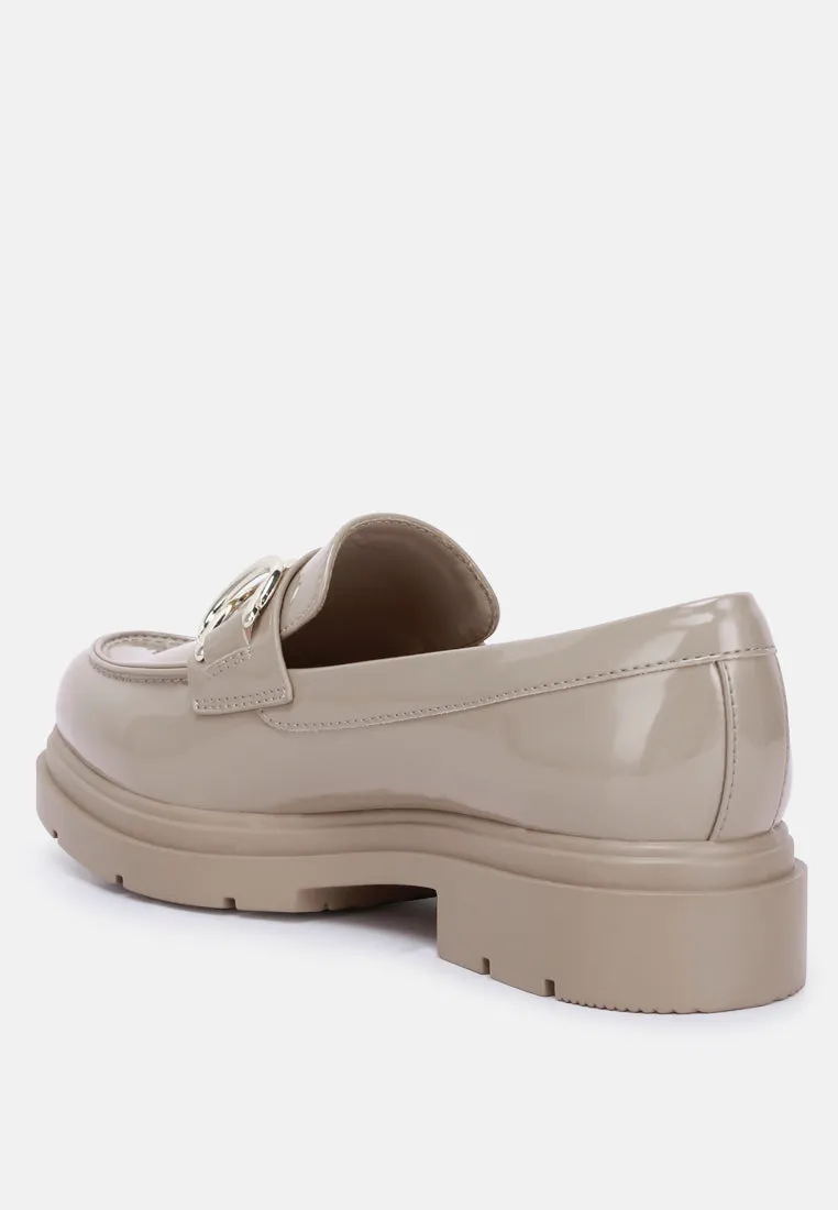 Horsebit Embellished Platform Loafers By Ruw