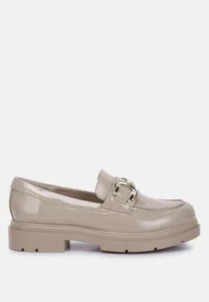 Horsebit Embellished Platform Loafers By Ruw