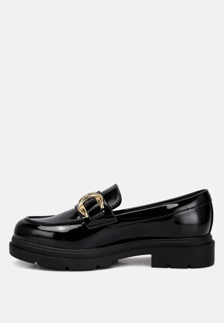 Horsebit Embellished Platform Loafers By Ruw