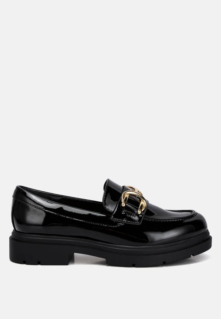 Horsebit Embellished Platform Loafers By Ruw