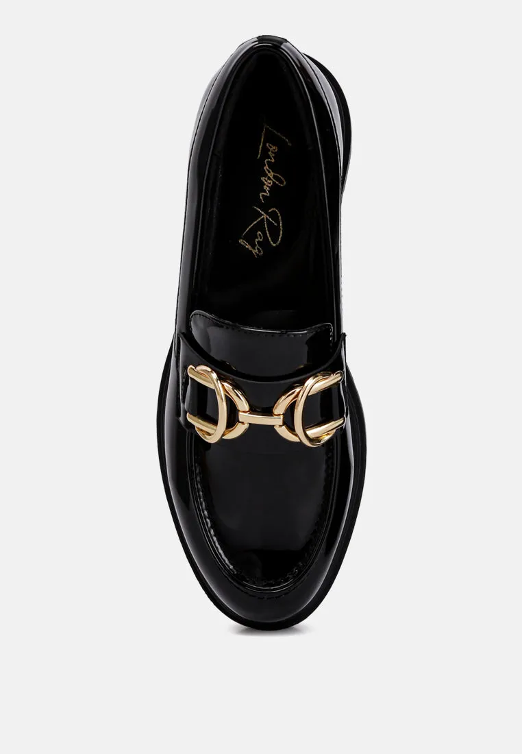 Horsebit Embellished Platform Loafers By Ruw