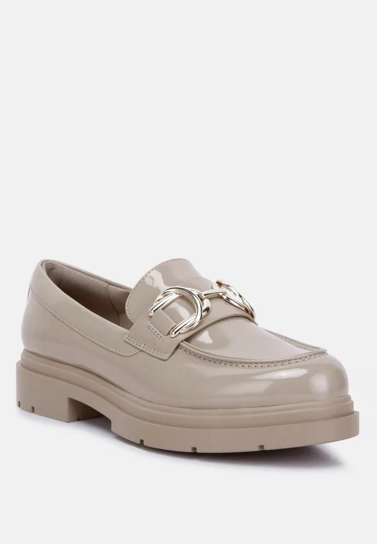 Horsebit Embellished Platform Loafers By Ruw