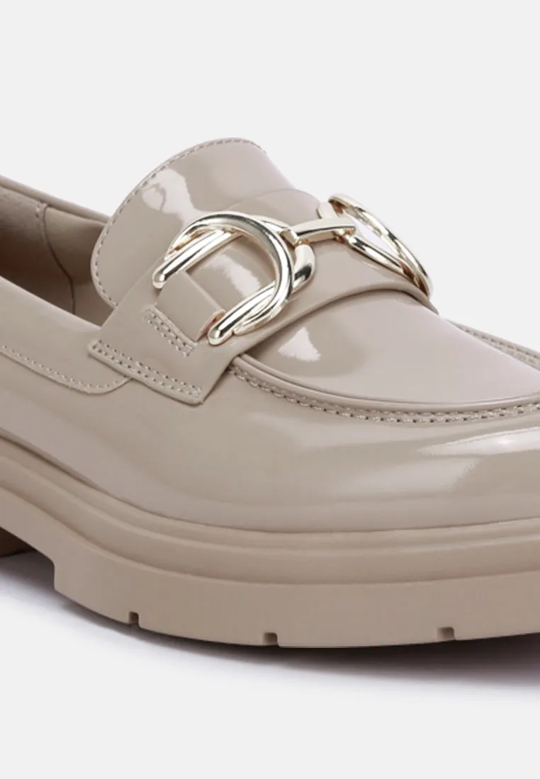 Horsebit Embellished Platform Loafers By Ruw