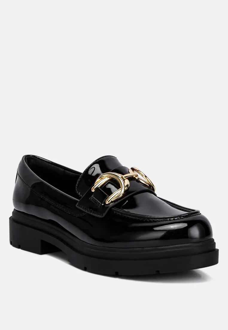 Horsebit Embellished Platform Loafers By Ruw