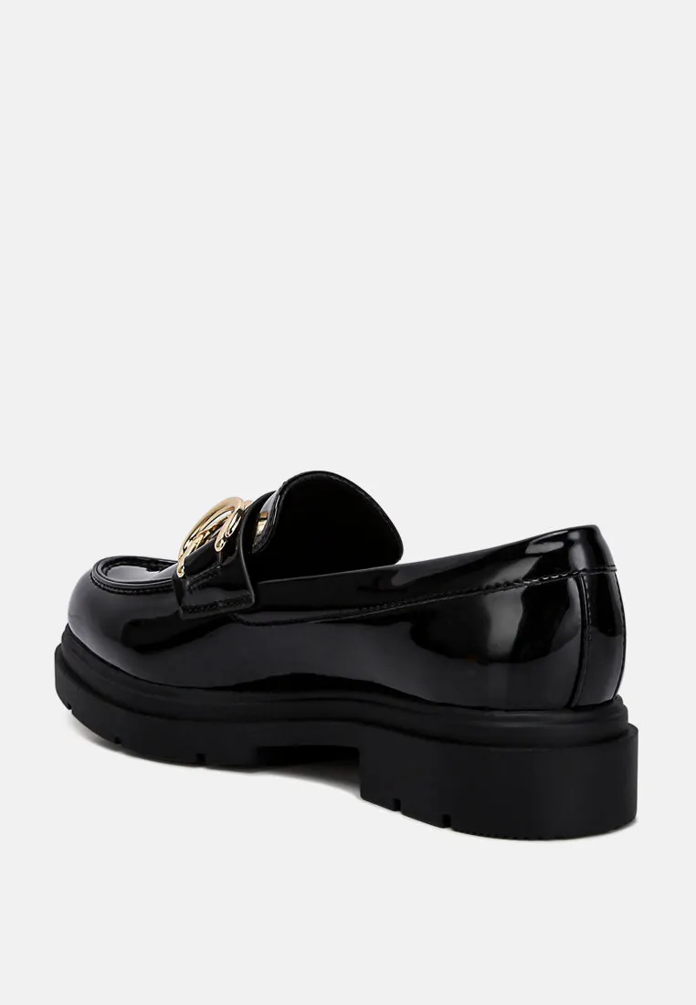 Horsebit Embellished Platform Loafers By Ruw