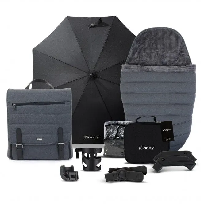 iCandy Peach 7, Pebble 360 PRO 2 Complete Travel System Bundle - Truffle