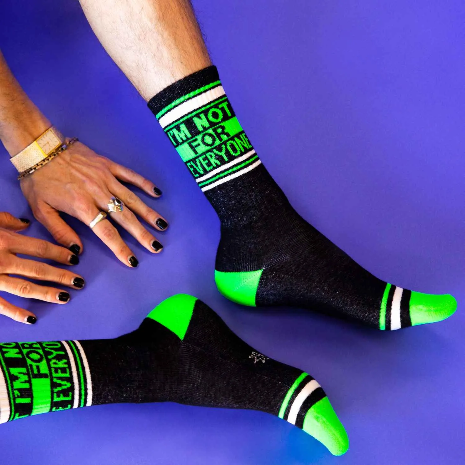 I'm Not For Everyone Crew Socks by Gumball Poodle