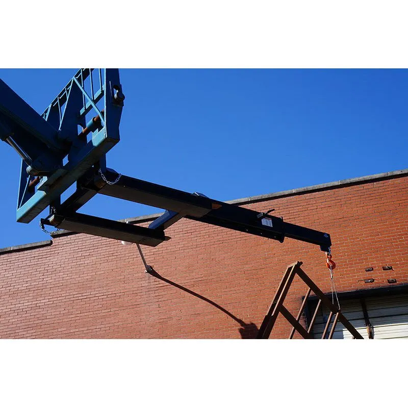 Industrial Jib | 10000 Cap. | Retracted | Blue Diamond Attachments
