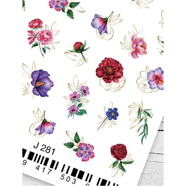 J281 Water Slide Decal