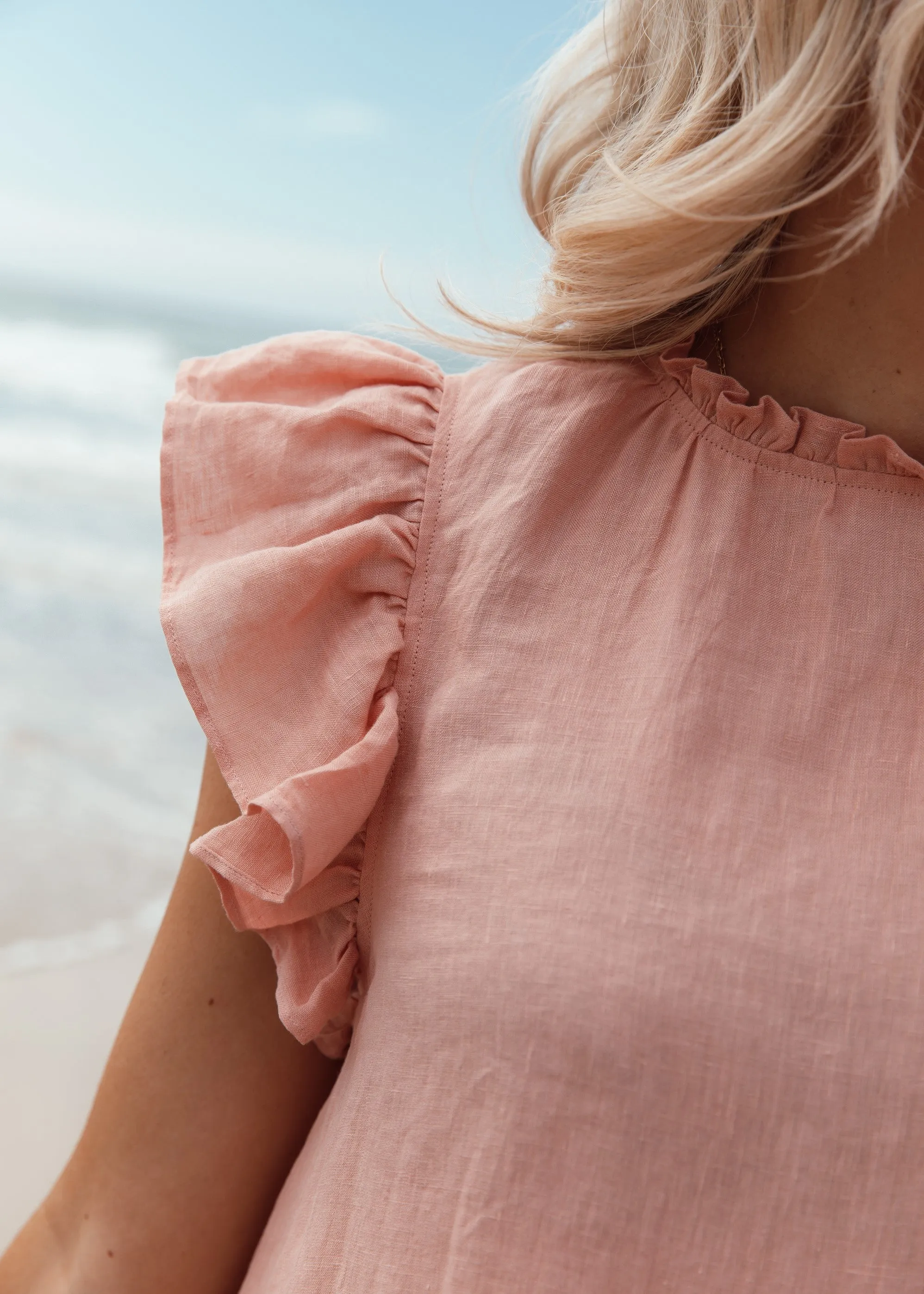Jada Dress - Shell Pink