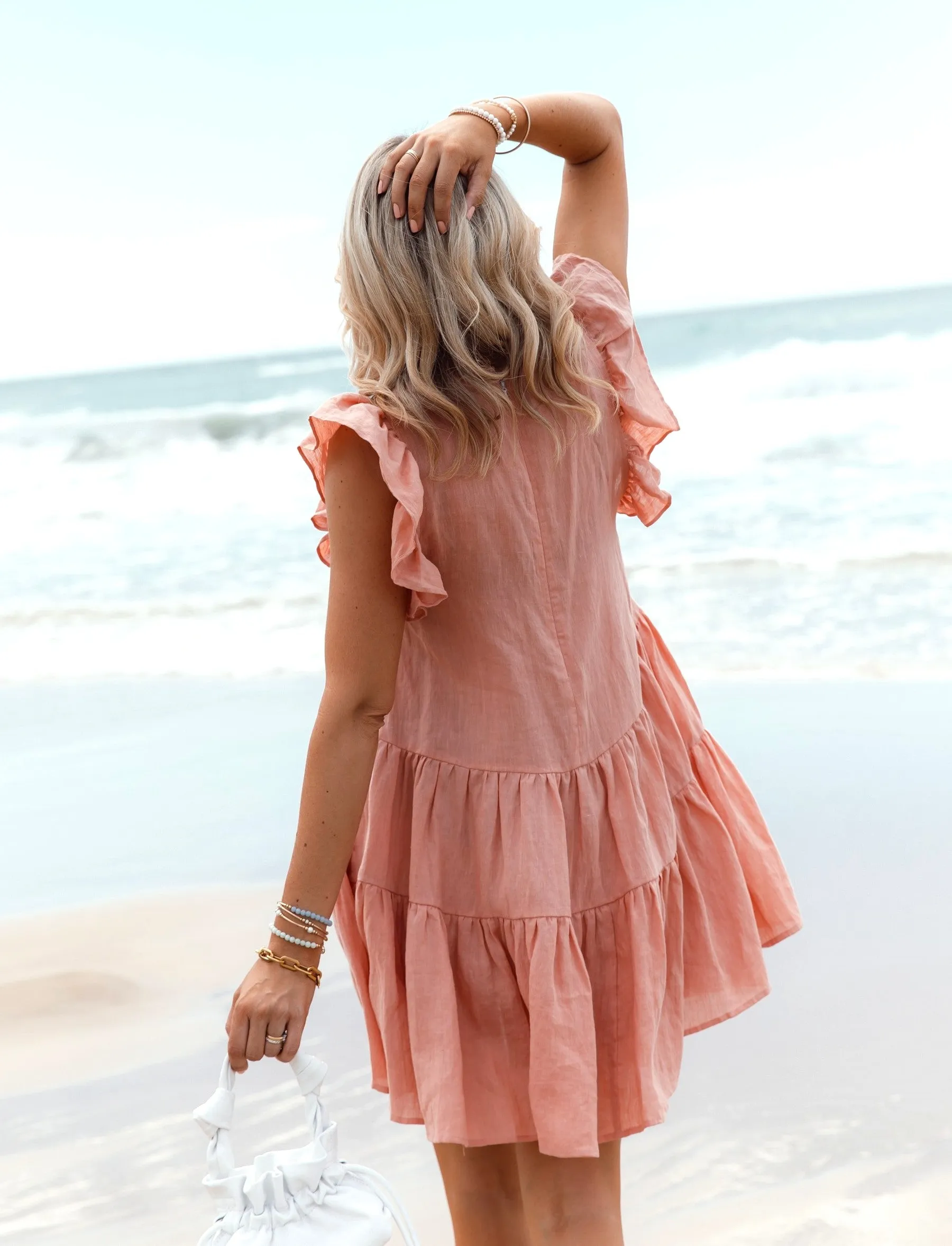 Jada Dress - Shell Pink