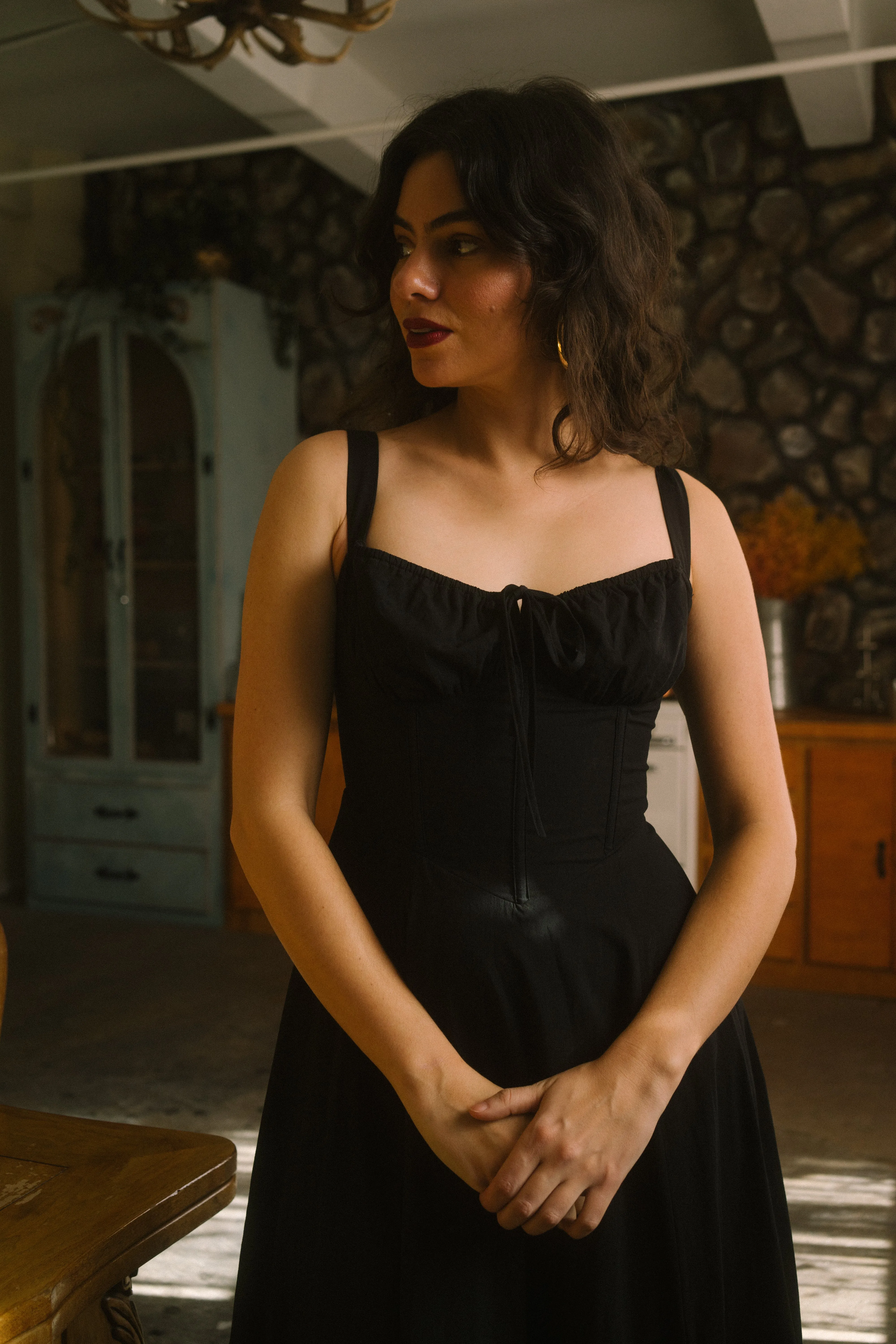 Josephine Dress in Midnight