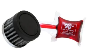 K&N Steel Base Crankcase Vent Filter 1/2 in. Black 62-1010