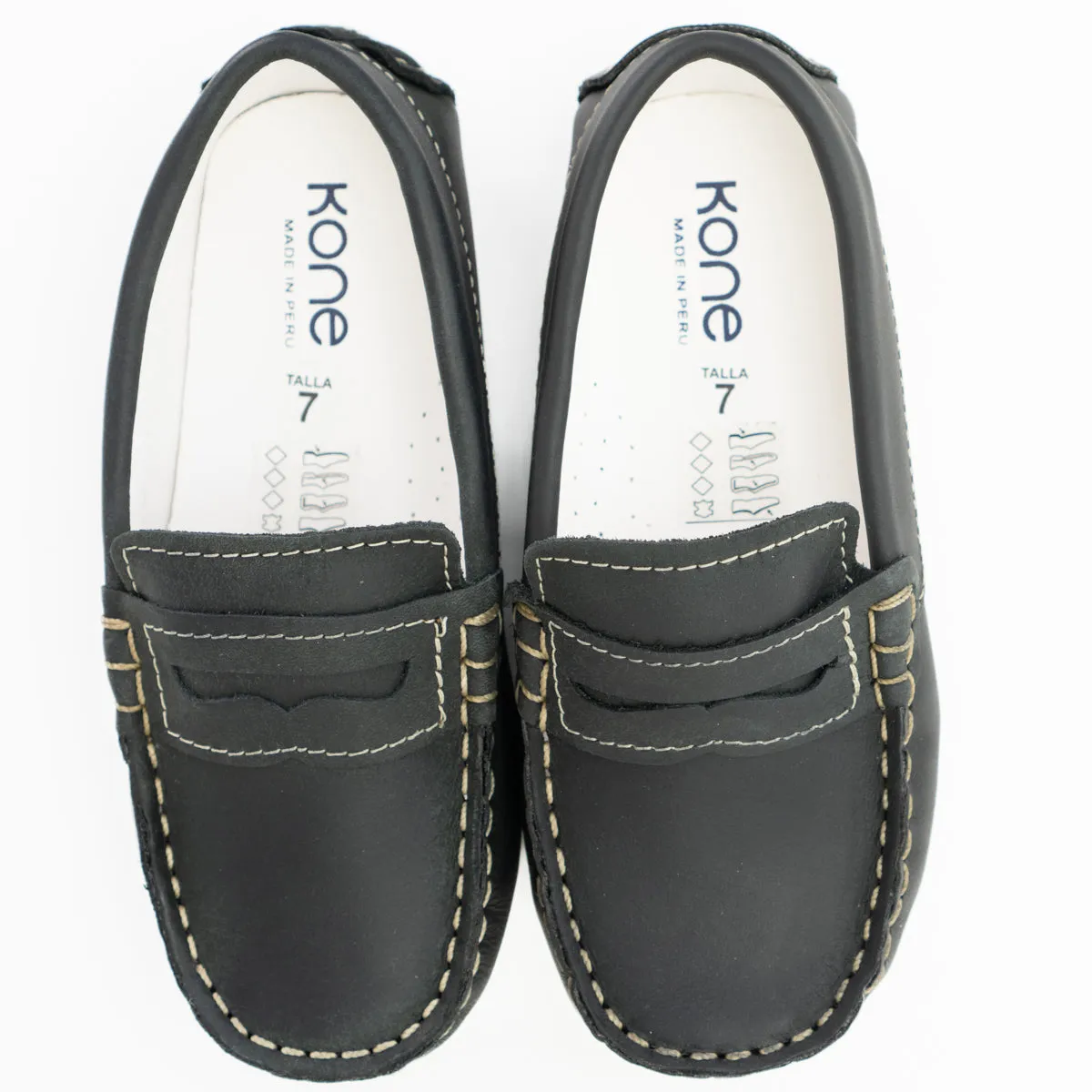 Kone Penny Loafer Black