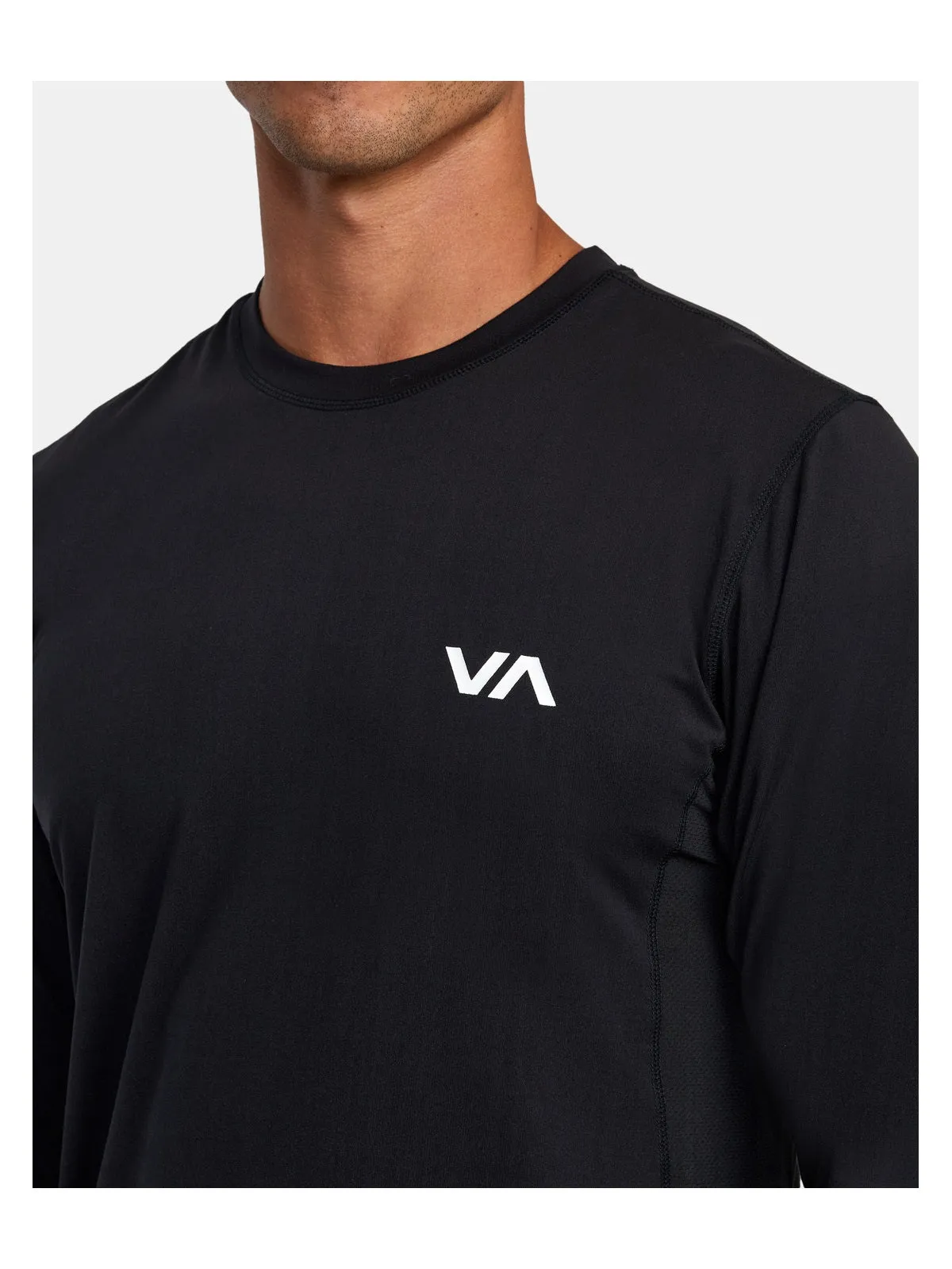 Koszulka RVCA Sport Vent Ls czarny