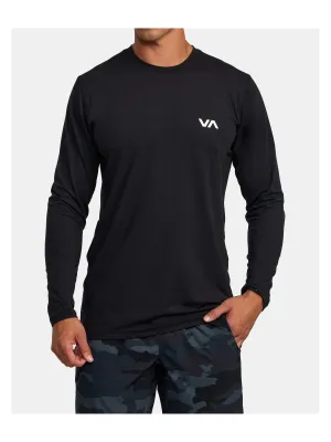 Koszulka RVCA Sport Vent Ls czarny