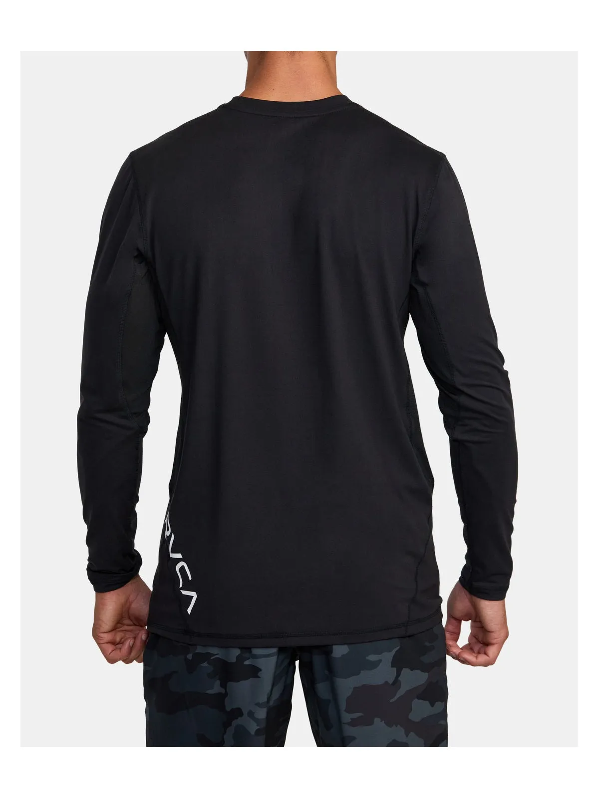Koszulka RVCA Sport Vent Ls czarny