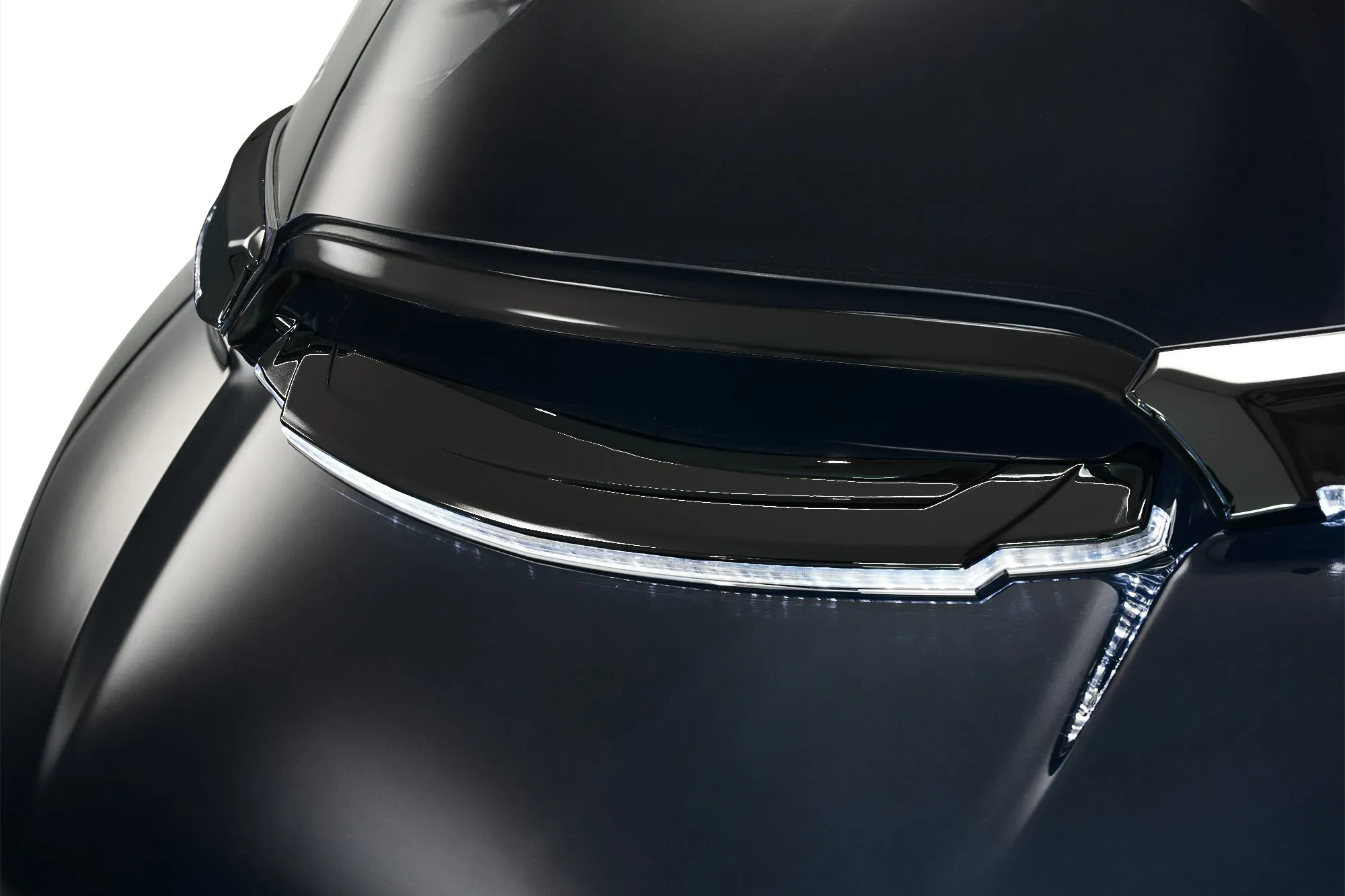 Lighted Vent Trim for Road Glide, Black '15-up