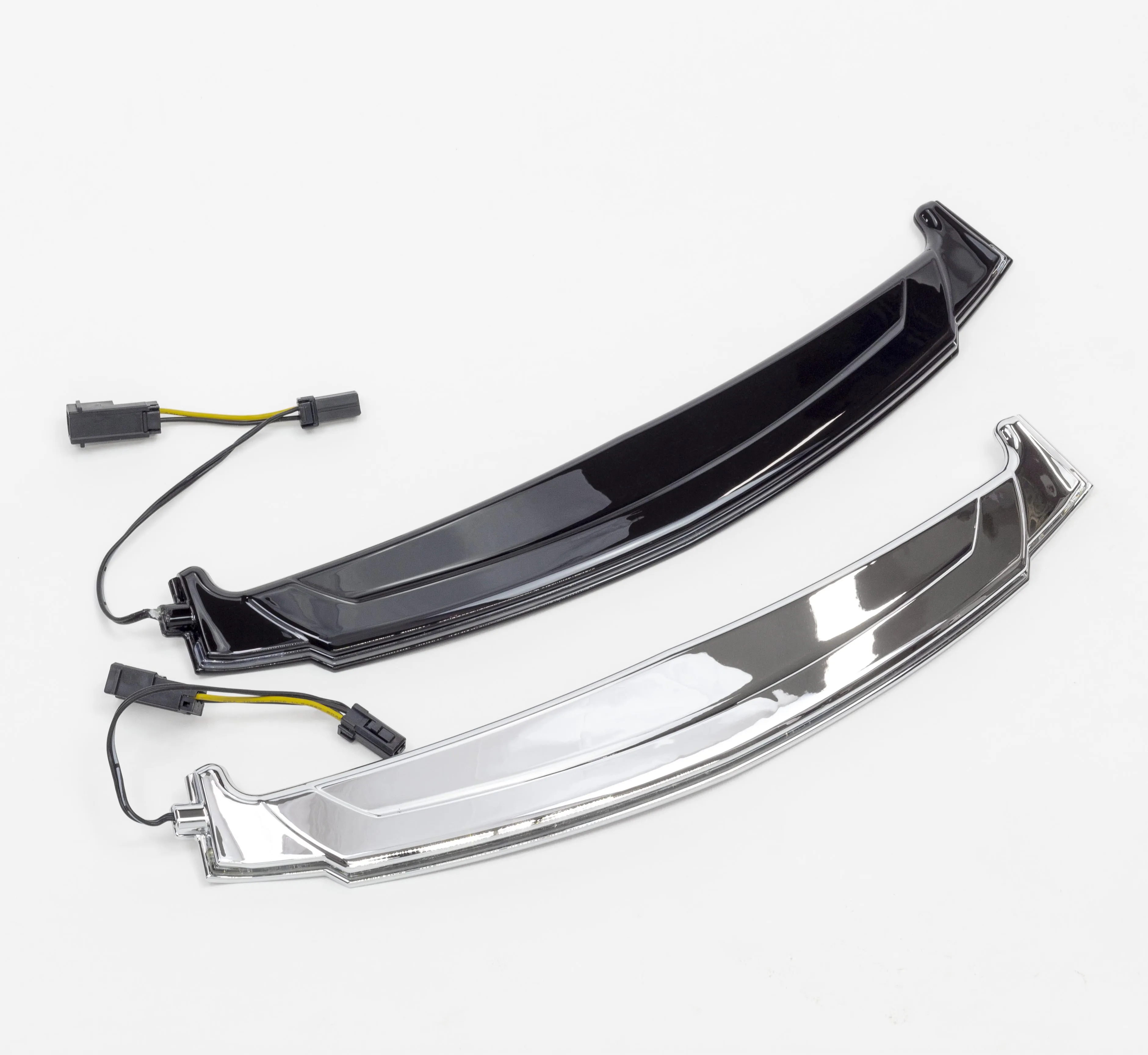 Lighted Vent Trim for Road Glide, Chrome '15-up