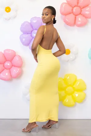 Low Back Lounge Maxi Dress