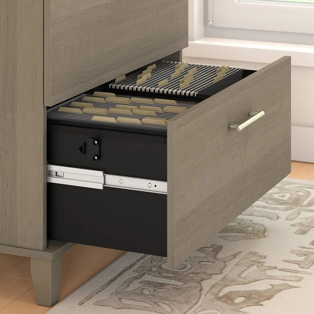 Magomed 2-Drawer Lateral Filing Cabinet Gracie Oaks Color: Ash Gray