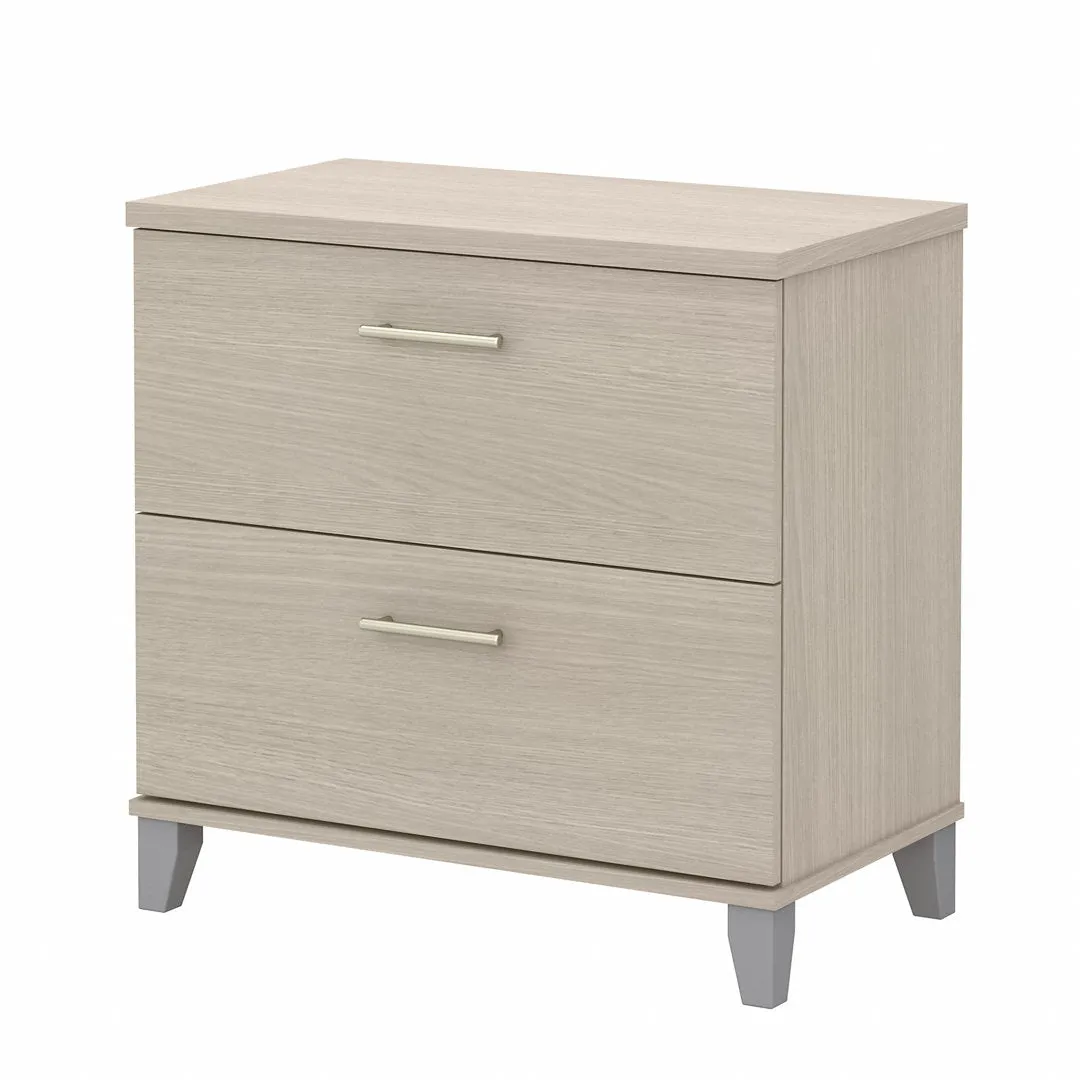 Magomed 2-Drawer Lateral Filing Cabinet Gracie Oaks Color: Sand Oak