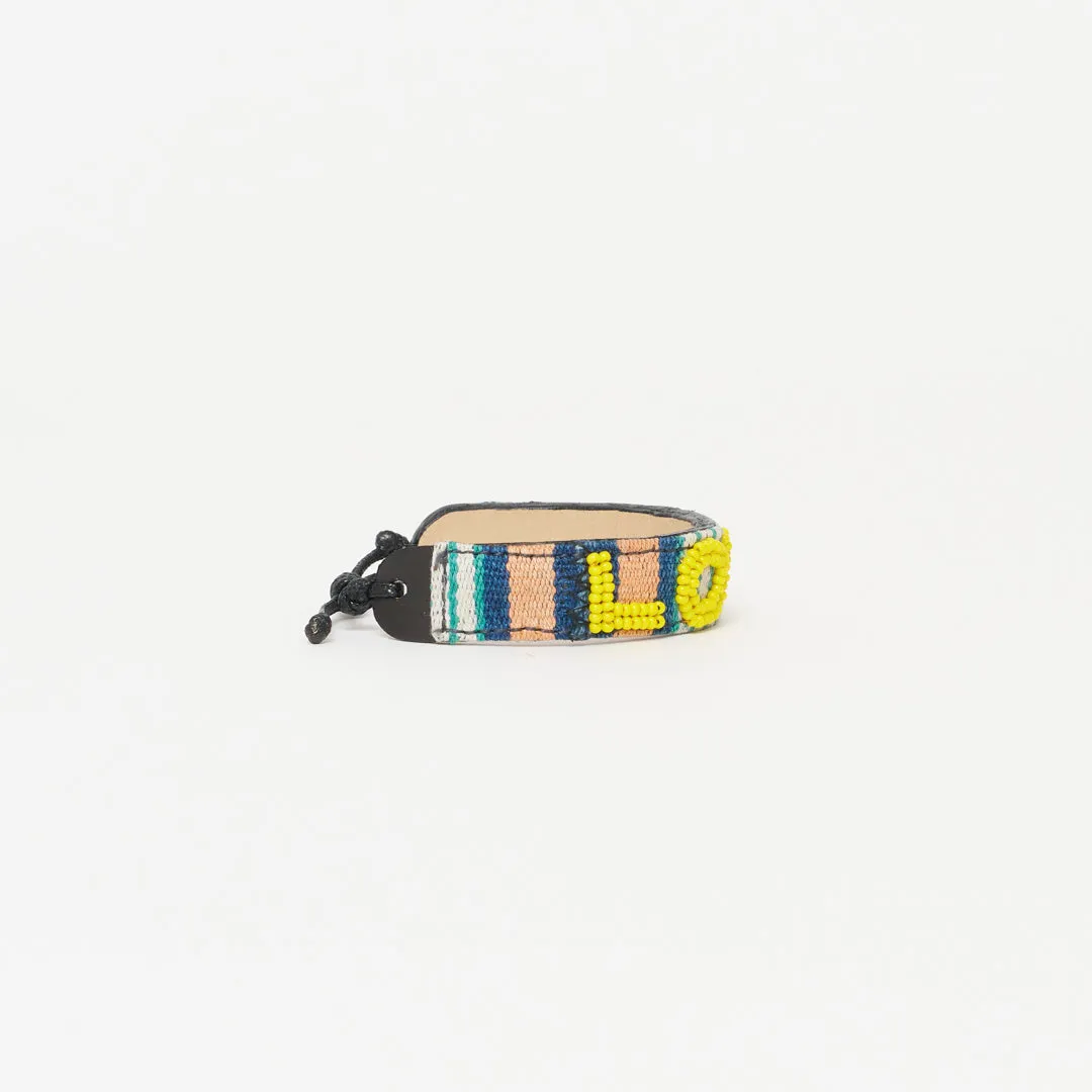 Mara Baule LOVE Bracelet - Yellow