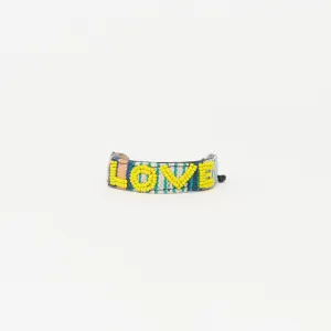 Mara Baule LOVE Bracelet - Yellow