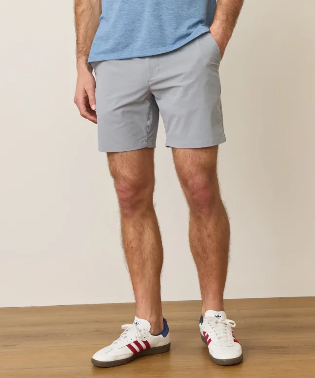 Marine Layer Hybrid Short 7" in Monument
