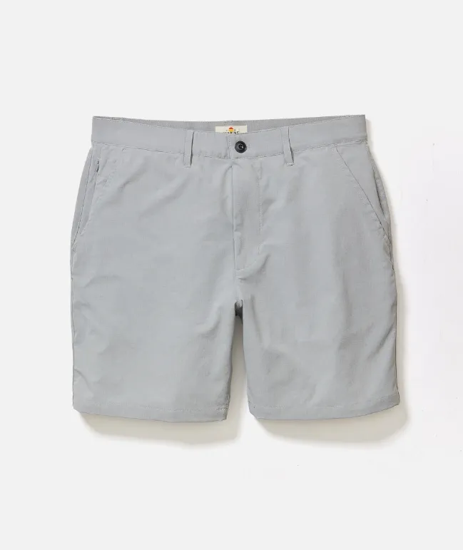 Marine Layer Hybrid Short 7" in Monument