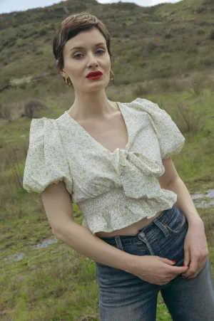 Marybell Blouse in Golden Valley Floral