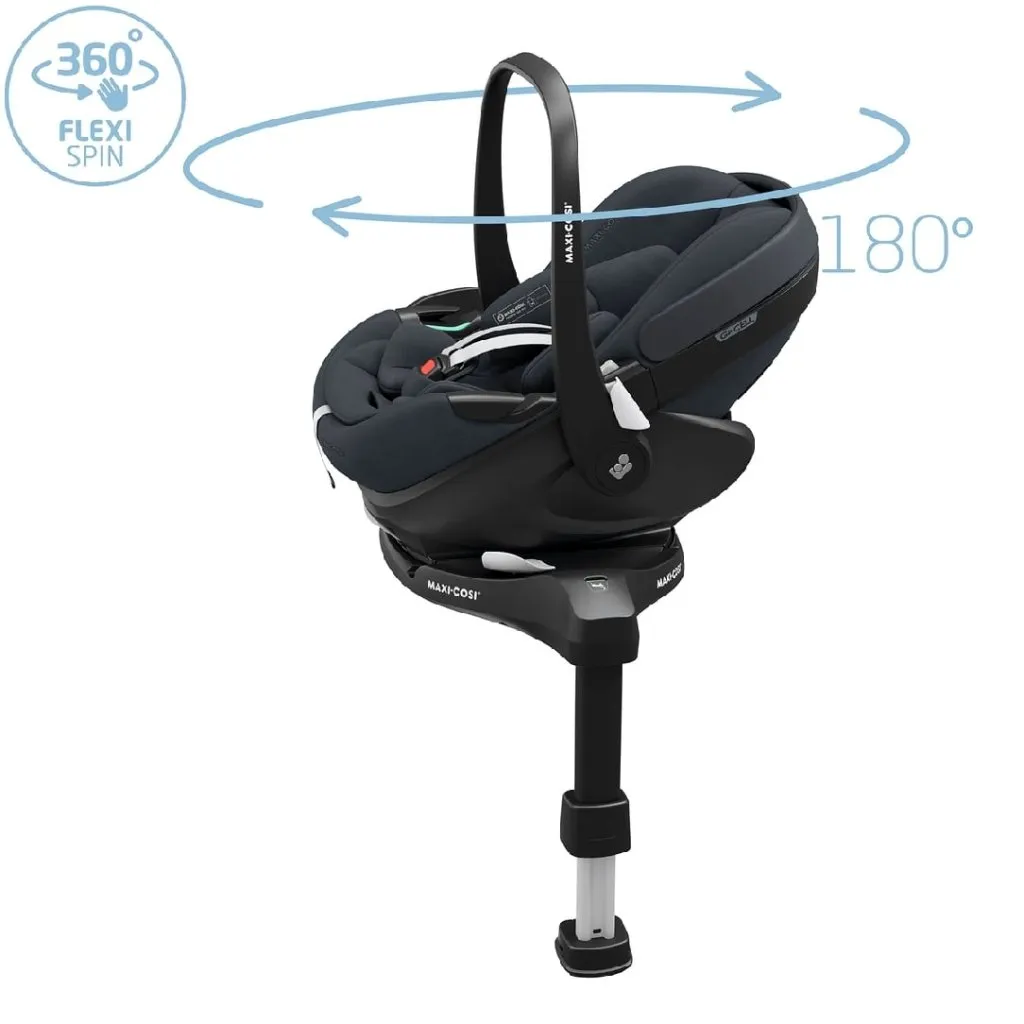 MAXI COSI 360 Pro Family Car Seat and Base Travel System - Essential Graphite