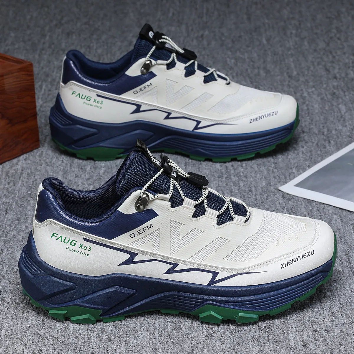 Men Colorblock Sneakers Outdoor