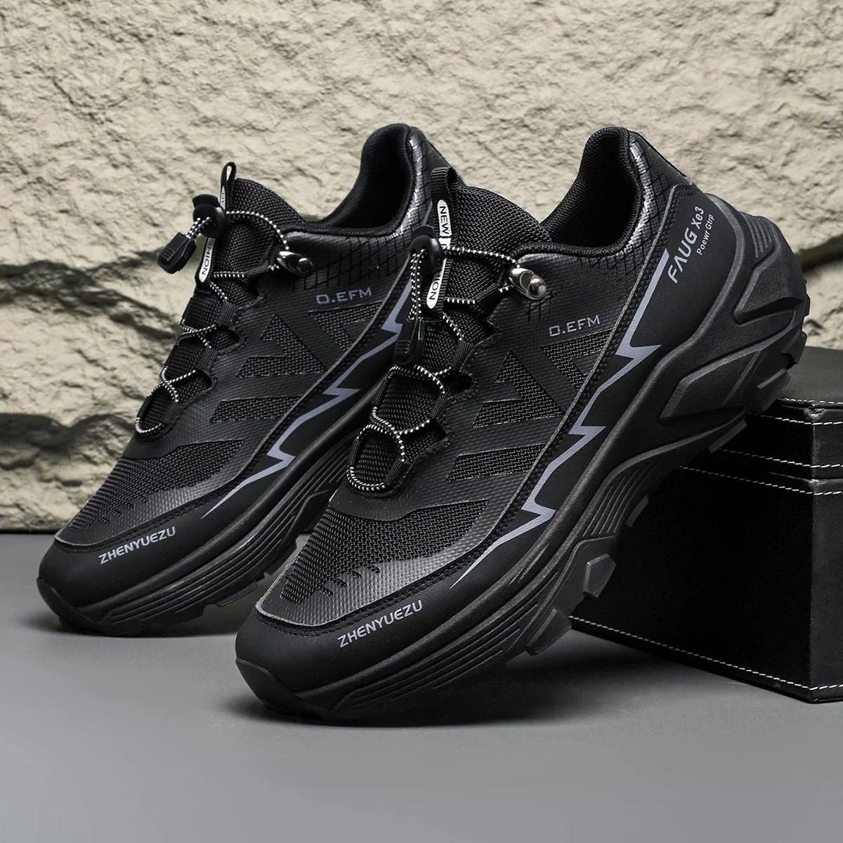 Men Colorblock Sneakers Outdoor