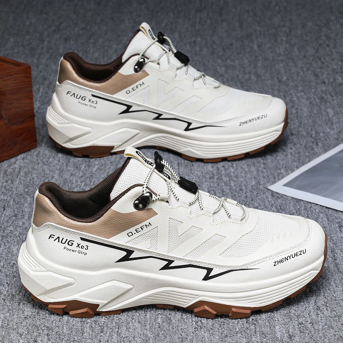 Men Colorblock Sneakers Outdoor
