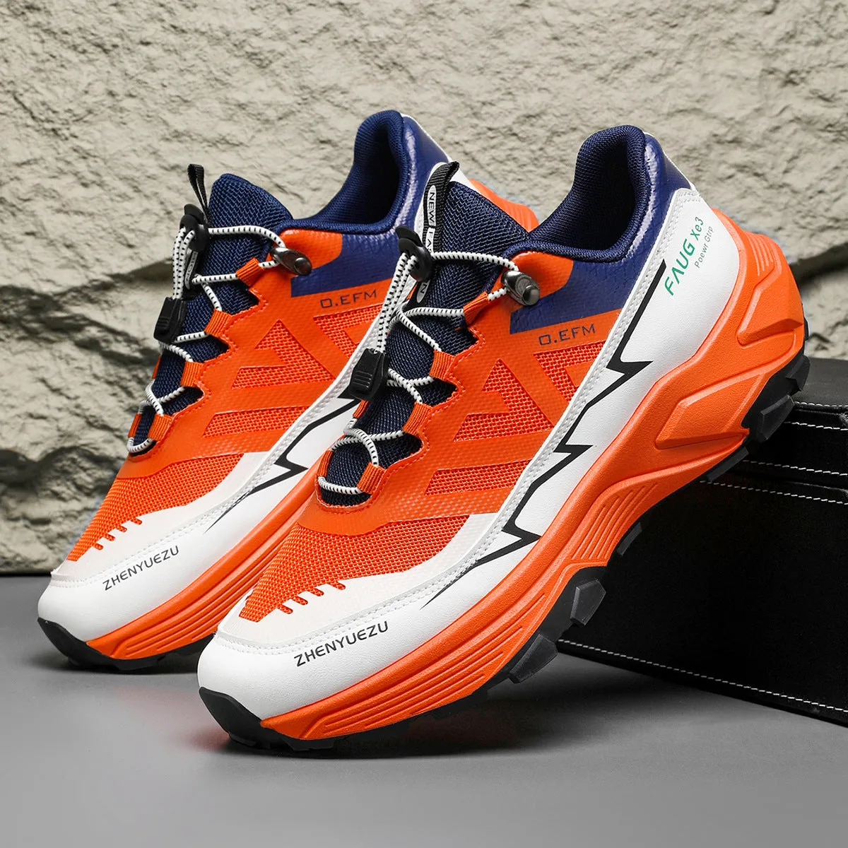 Men Colorblock Sneakers Outdoor
