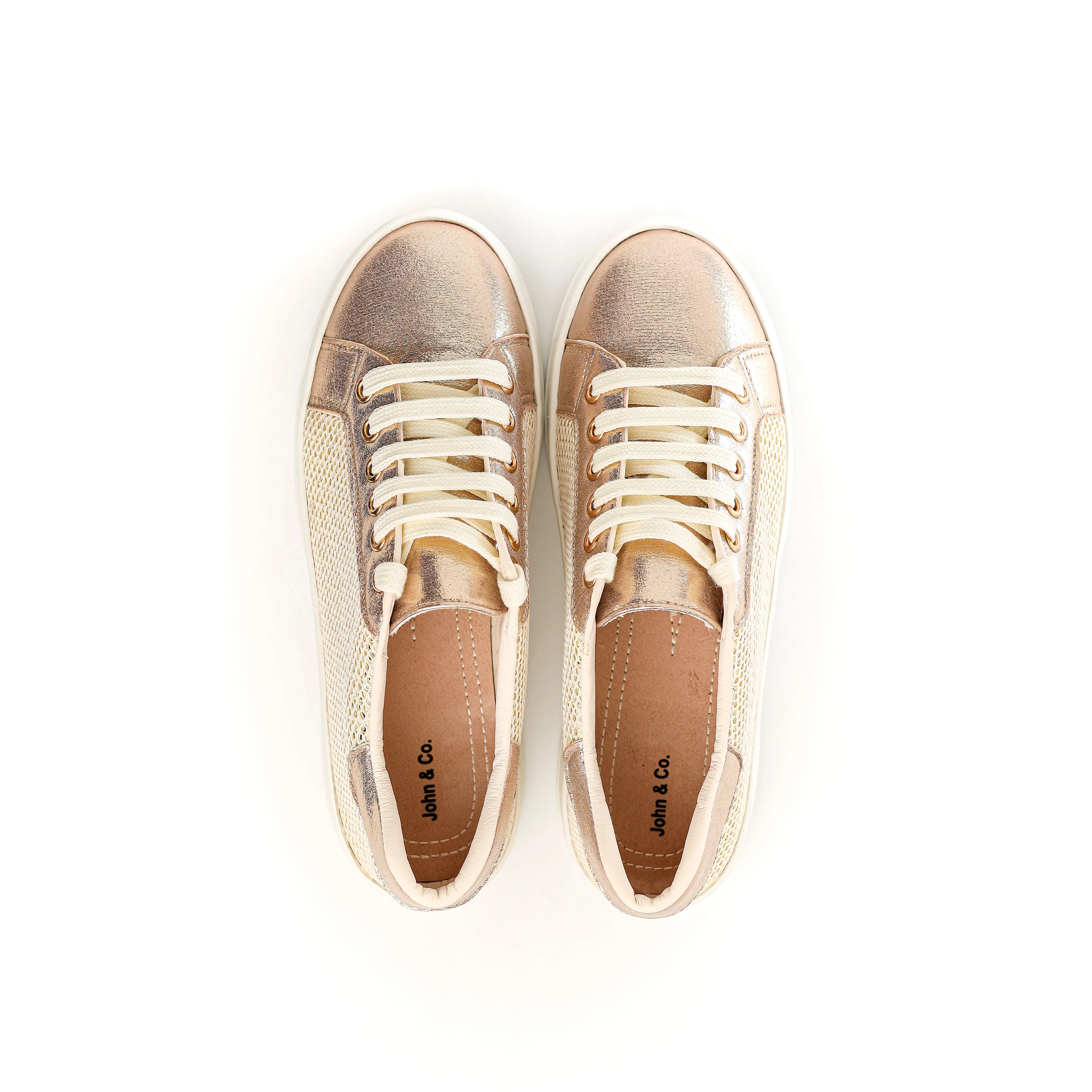 Mesh Panel Sneakers