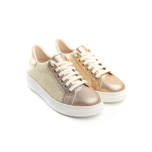 Mesh Panel Sneakers