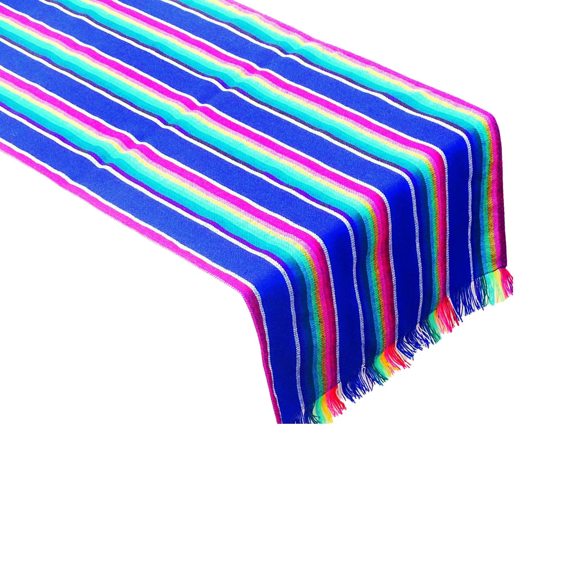 Mexican Table Runner in Royal Blue (2 Pack)