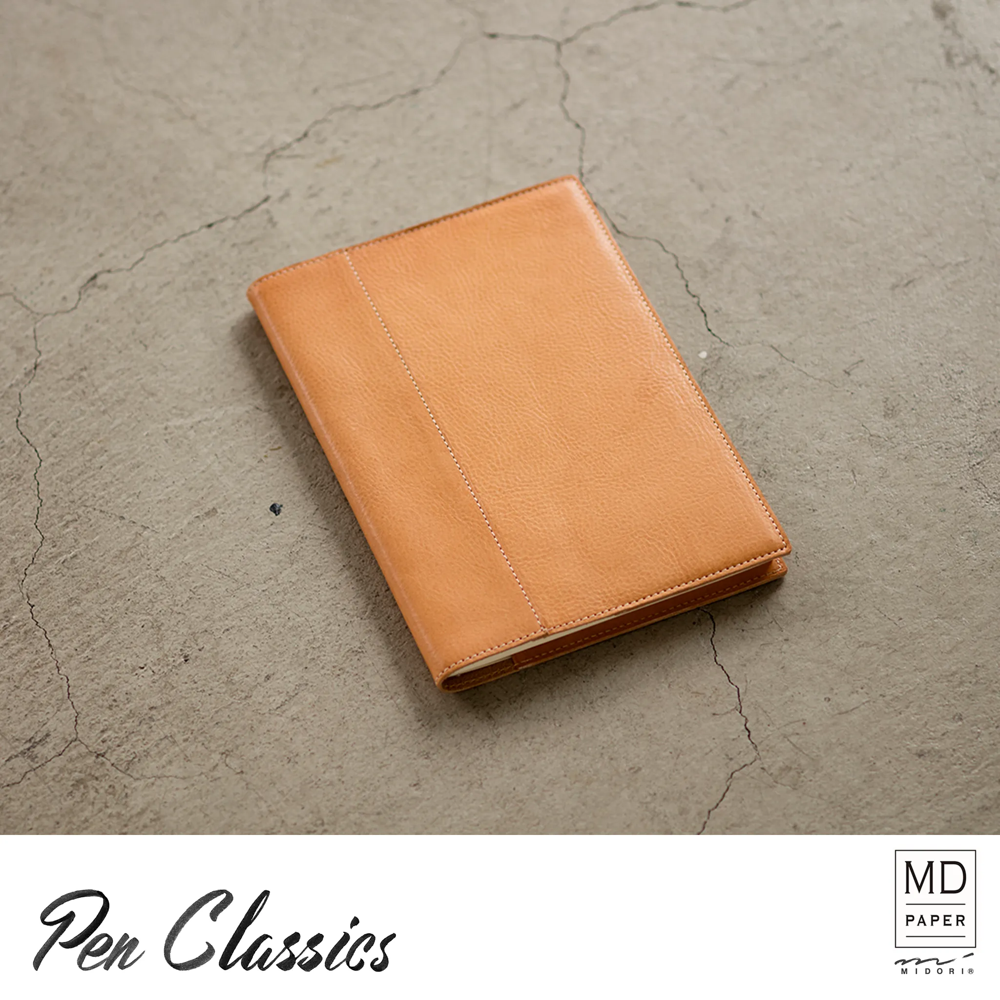 Midori MD Notebook Cover A6 Goat Leather