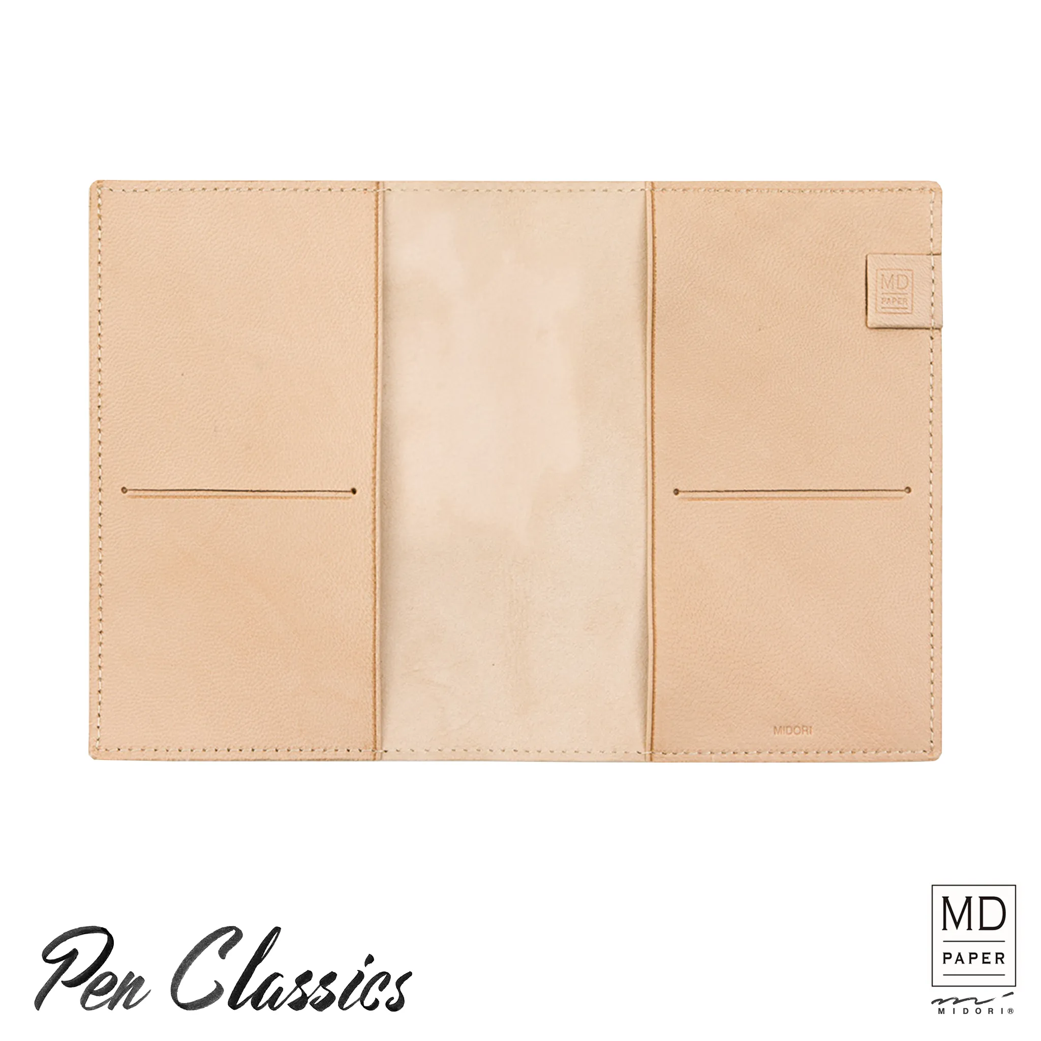 Midori MD Notebook Cover A6 Goat Leather